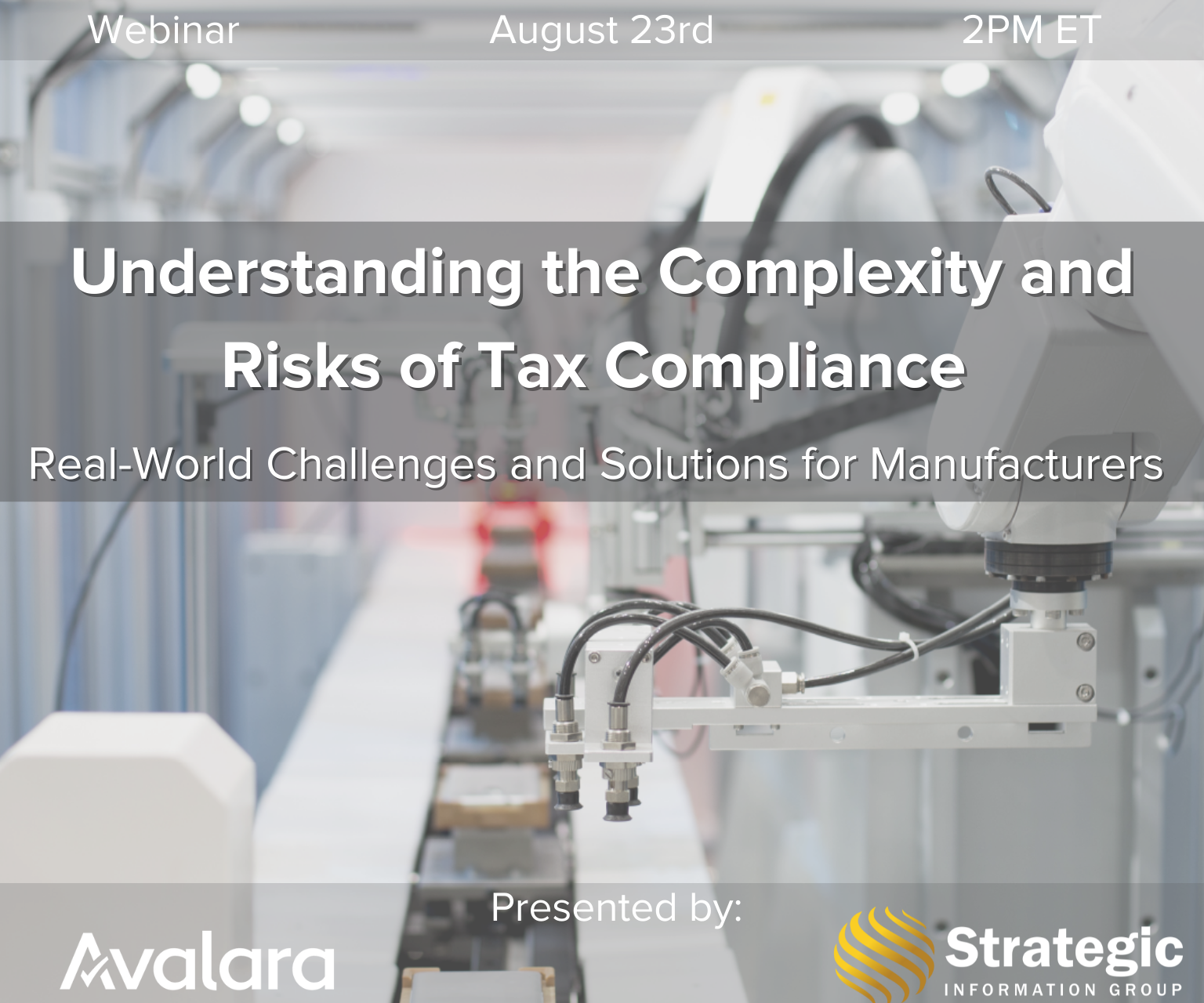 Webinar: Understanding the Complexity and Risks of Tax Compliance